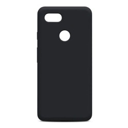 Capa de Silicone Macio para Alcatel 1s Preto Capa de Silicone Macio para Alcatel 1s Preto
